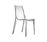 Set di 4 Sedie Scab Vanity Chair Trasparente Sedia in offerta pronta consegna .