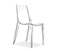Set di 4 Sedie Scab Vanity Chair Trasparente Sedia in offerta pronta consegna .