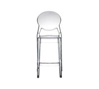Scab Design Set 2 sgabelli Igloo h. 65 Colore Trasparente