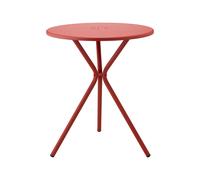 Scab Tavolo Circolare Leo 60 cm Mattone Opaco