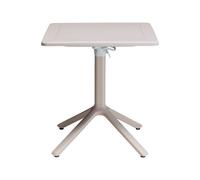 Scab Tavolo Quadrato Eco Affiancabile 70 cm Tortora
