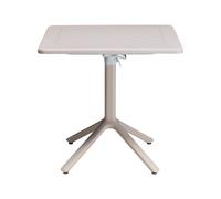 Scab Tavolo Quadrato Eco Affiancabile 80 cm Tortora
