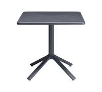 Scab Tavolo Quadrato Eco Fisso 80 cm Antracite
