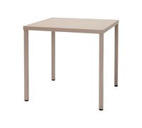 Scab Tavolo Quadrato Summer 80 cm Tortora
