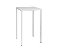 Scab Tavolo Quadrato Summer H.110 70 cm Bianco
