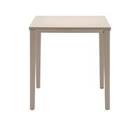 Scab Tavolo Quadrato Timo 70 cm Tortora