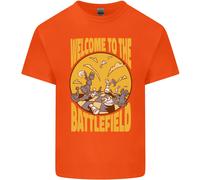 Scacchi Campo di Battaglia Divertente T-Shirt Ragazzi Ragazze