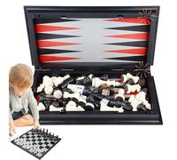 Scacchi da Viaggio | Scacchiera Portatile Magnetica | Portatile Gioco Educativo Per Bambini Adulti Famiglia Casa Campeggio Attività Ricreative