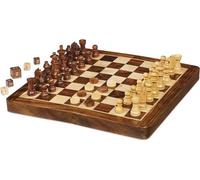 Scacchi Dama Backgammon Legno Pieghevole