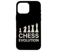 Scacchi Evolution Pawn to King Progression, gioco da tavolo Custodia per iPhone 16 Pro Max