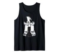 Scacchi Giocatore di Scacchi Scacchiera Pezzi degli Scacchi Cavaliere Canotta