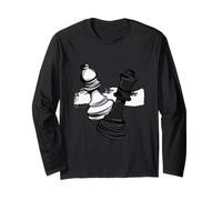 Scacchi Giocatore di Scacchi Scacchiera Pezzi degli Scacchi Cavaliere Maglia a Manica