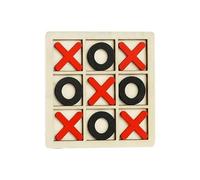 scacchi Giocattolo da tavolo da gioco Tic Tac Toe in legno classico | Famiglia Bambini Puzzle Game Giocattoli educativi