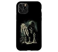 Scacchi Grim Mietitore Teschio Scacco Matto Gotico Amante degli Scacchi Custodia per iPhone 11 Pro