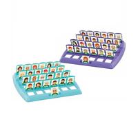scacchi Indovina chi sono, gioco da tavolo for viaggi e feste, divertimento, sviluppo delle abilità logiche, giochi di indovinelli for 2 giocatori. portatile(M)