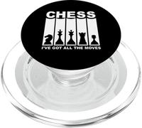 Scacchi I've Got All the Moves Retro Chess Player Amante PopSockets PopGrip per MagSafe