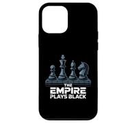 Scacchi L'Impero gioca alla vittoria del gioco di strategia Black Power Move Custodia per iPhone 12 mini