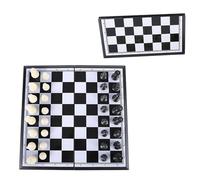 Scacchi magnetici pieghevoli, scacchi magnetici da viaggio,Set di scacchi da viaggio portatile pieghevole fatto a mano - Set di scacchi per principianti di viaggio con slot di archiviazione fatti a ma