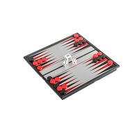 scacchi magnetici Set di backgammon magnetico, gioco da tavolo da viaggio pieghevole for adulti e bambini, portatile for picnic in auto, uso domestico e all'aperto legno(13 * 13 * 1.2cm)