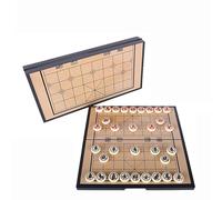 Scacchi magnetici, set di scacchi cinesi, grande scatola pieghevole, scacchiera magnetica(9.8 in)