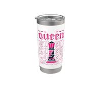 Scacchi Pezzo La Regina Divertente Halloween Partito Costume Corrispondente Bicchiere termico in acciaio inox doppia parete