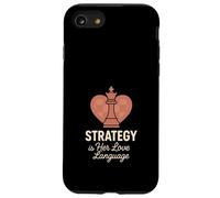 Scacchi Ragazza Scacco Matto Come una Ragazza Regina Strategia Potenza Custodia per iPhone SE (2020) / 7/8