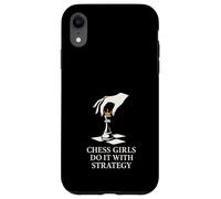 Scacchi Ragazza Scacco Matto Come una Ragazza Regina Strategia Potenza Custodia per iPhone XR