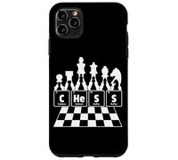 Scacchi Set Tavola Periodica Elementi per gli amanti degli scacchi e della chimica Custodia per iPhone 11 Pro Max