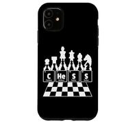 Scacchi Set Tavola Periodica Elementi per gli amanti degli scacchi e della chimica Custodia per iPhone 11