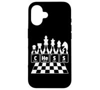 Scacchi Set Tavola Periodica Elementi per gli amanti degli scacchi e della chimica Custodia per iPhone 16