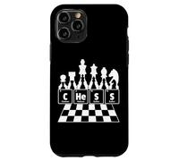 Scacchi Set Tavola Periodica Elementi per gli amanti degli scacchi e della chimica Custodia per iPhone 11 Pro