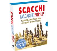 Scacchi. Tascabile pop-up. Con scacchiera pieghevole in 3D - Hawcock David