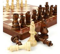 Scacchiera da competizione professionale in legno da 18" Scacchiera pieghevole