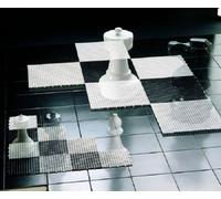 Rolly Toys 218752 - Scacchi, Scacchiera con Case Smontabili