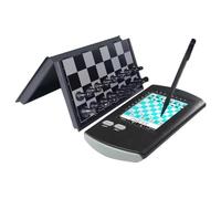 Scacchiera elettronica con scacchi touch basati sul computer, design pieghevole e pezzi magnetici per principianti e appassionati