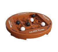 Scacchiera Gioco da tavolo portatile da viaggio con scacchi a rotazione orbitale, rompicapo e strategia for bambini e adulti, divertente gioco for famiglie scacchi