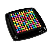 Scacchiera Intellettuale - 48/80/120/241 Perline Doppio Duello Arcobaleno Gioco Di Eliminazione Della Palla | Giochi Da Tavolo Di Strategia Scacchiera | Gioco Da Tavolo Di Scacchi Con Puzzle Di Perlin