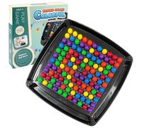 Scacchiera intellettuale doppio duello PQKL party 120 pezzi gioco da tavolo palle eliminazione gioco da tavolo intellettuale Chessboard gioco con palline da tavolo tavolo giochi di famiglia per adulti