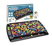 Scacchiera intellettuale - Gioco da tavolo strategico di scacchi per due giocatori, divertente gioco di strategia da tavolo Gioco di società per famiglie per bambini e adulti, con 241 biglie colorate