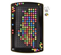Scacchiera intellettuale Rainbow Ball - Giochi di strategia divertenti giochi interattivi Giochi per famiglie per bambini e adulti | Gioco di scacchiera intellettuale in marmo, scacchiere puzzle Duals