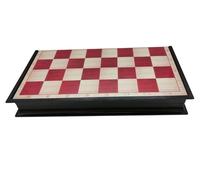 Scacchiera Magnetica Portatile, Portatile Scacchiera Magnetica Chess Dama Scacchi Pieghevole da Viaggio per Adulti e Bambini (classico 36cm, Marrone chiaro)
