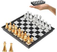 Scacchiera Magnetica Viaggio, Scacco Giochi da Scacchi Pieghevole per Ragazzi, Bambini e Adulti