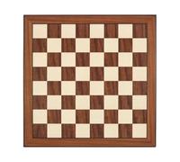SCACCHIERA Noce Acero 52 CM Bordo ARROTO