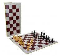 Scacchiera - Pieghevole - 43x43cm - Dimensioni Campo 47mm