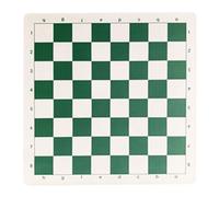 Scacchiera portatile morbida arrotolabile in pelle torneo scacchi Mat pieghevole internazionale facile da usare tappetino da torneo