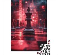 Scacchiera Puzzle per Adulti Puzzle 1000 Pezzi Scena Tecnologica Futuristica Relax Concentrazione Famiglia Decorazione Regalo 70x50cm/1000pcs