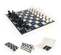 Scacchiera Scacchi e giochi Set di scacchi in legno fatti a mano con scacchiera e pezzi degli scacchi fatti a mano Prodotti idea regalo scacchi