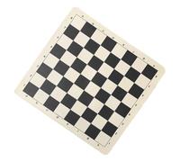 Scacchiera - Scacchiera internazionale morbido | Tappeto pieghevole in pelle e tessuto da 64 quadrati, gioco standard per torneo portatile, tavole da viaggio avvolgenti, design per gli amanti