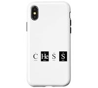 Scacchiera Scacco Matto Scacchi Gioco Da Tavolo Strategia Custodia per iPhone X/XS