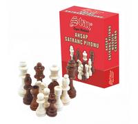 Scacchiere In Legno Nr.4 32 Pezzi Pedone Originale Di Star 1050217